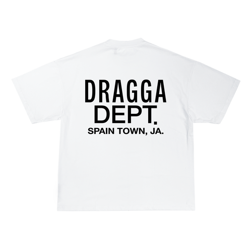 DRAGGA DEPT. TEE - WHITE