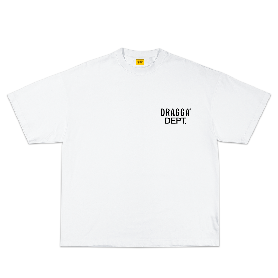 DRAGGA DEPT. TEE - WHITE