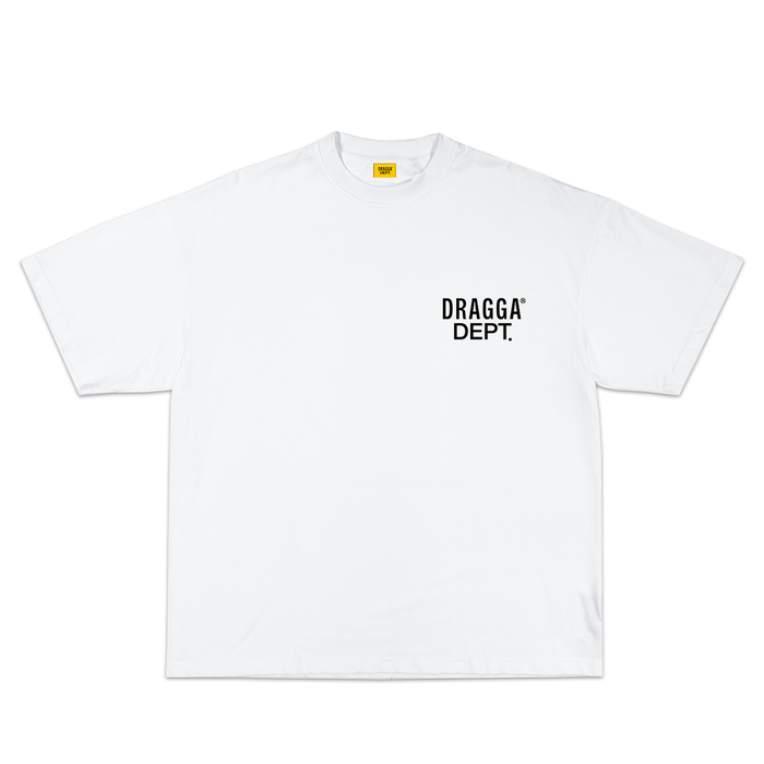 DRAGGA DEPT. TEE - WHITE